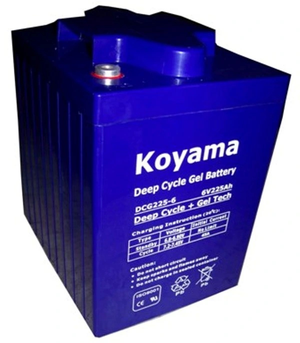 6V 420ah Dcg420-6 High Quality Deep Cycle Battery for Various Motive Power Applications