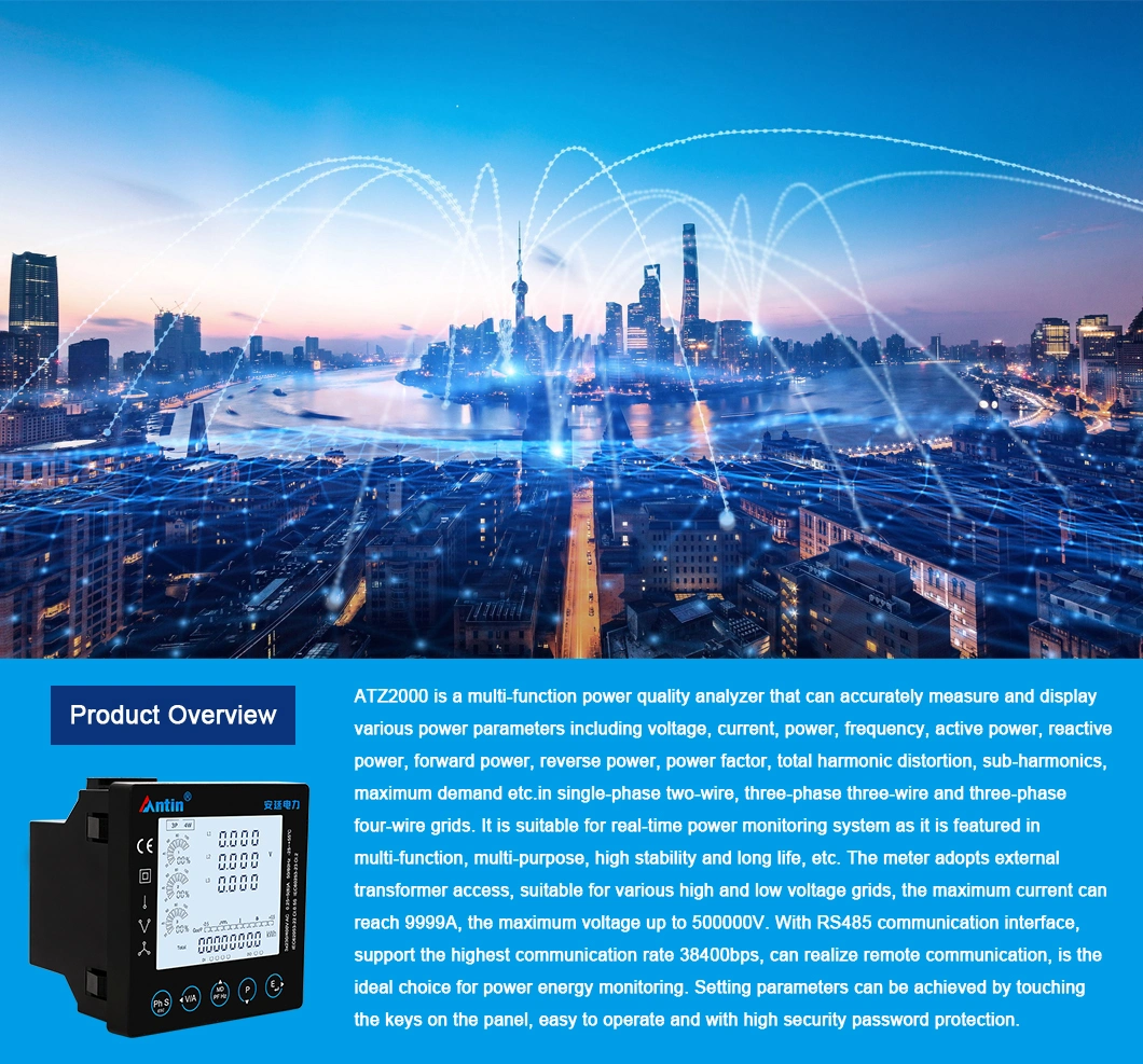 Atz2000 Electronic Metering Solution, Multi-Function Metering Solution, Multi-Functional Metering Solution