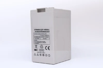  Batterie 2V de haute qualité, batterie de stockage à économie d'énergie solaire 400ah.  Batterie 4V, 6V, 12V pour diverses applications de puissance motrice